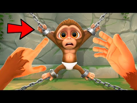 The LITTLE MONKEY Was Kidnapped - I Am Monkey VR