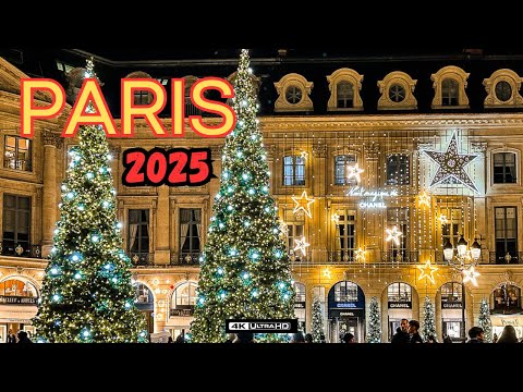 Place Vendôme in Paris for Christmas 2025 🎄 – Magic of Lights and Beauty in the Heart of Paris🎅