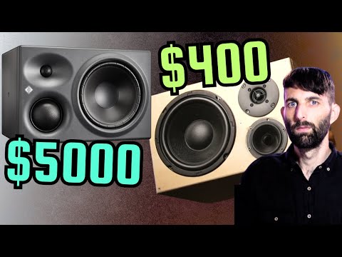 $5,000 Neumann speakers VS $400 DIY speakers (Audio Shootout)