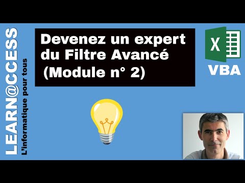 VBA - Filtre Avance Expertise (Module 2)