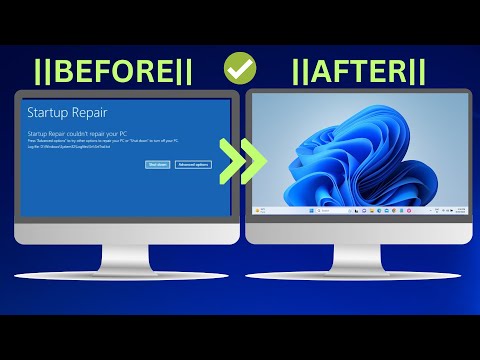 Windows 10 -11|CMD| Startup Repair couldn't repair your PC||Automatic repair couldn't repair your PC
