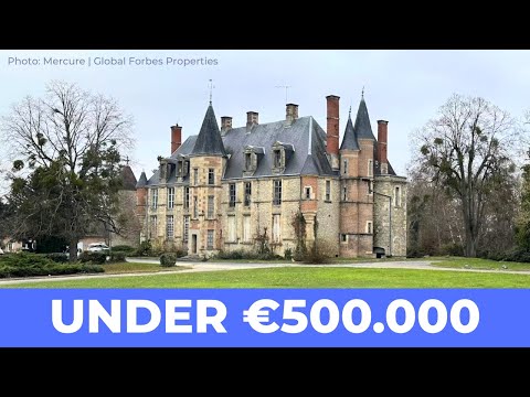 10 French Chateaux You Can Buy For Less Than €500.000