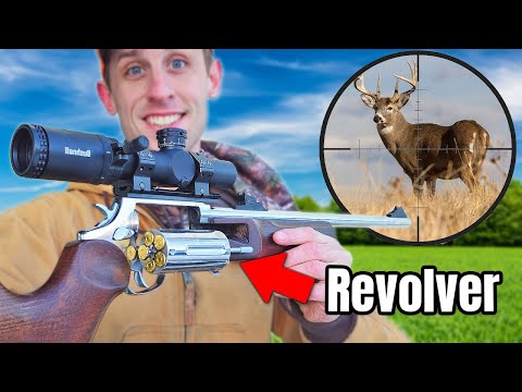 Deer Hunting with a Revolver Rifle!