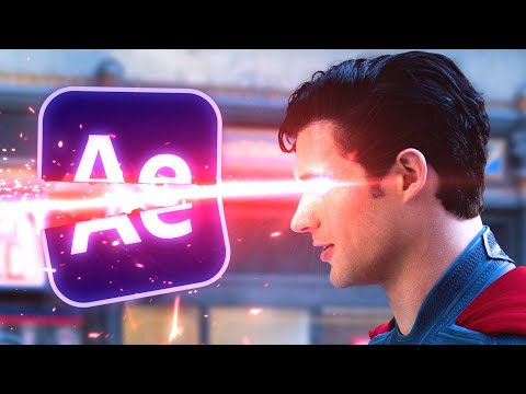 Create Superman's Heat Ray Laser Vision In After Effects