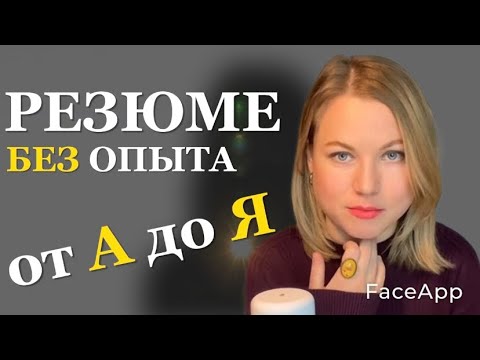 первое резюме без опыта работы | как составить резюме без опыта | АЛЬМАНАХ