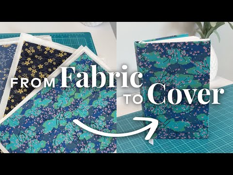 The Perfect DIY Gift Idea | Handbound Journal with Japanese Bookcloth