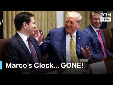 WATCH: Trump’s Hilarious White House Clock Story with Marco Rubio | AC1G