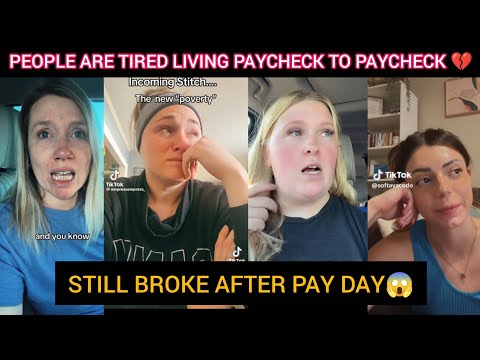 PEOPLE ARE TIRED OF LIVING PAYCHECK TO PAYCHECK WORKING HARD BUT STILL BROKE 😱