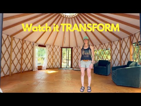 How to design the inside of a yurt!