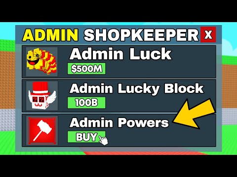 Steal A Brainrot But The SHOPKEEPER is ADMIN!