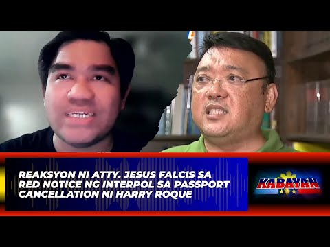 Reaksyon ni Atty. Falcis sa Red Notice ng Interpol sa Passport Cancellation ni Harry Roque| Kabayan