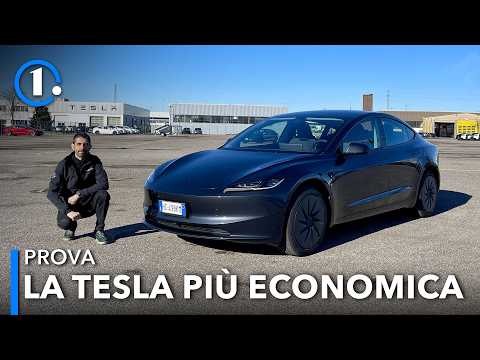 34.000 euro: è la TESLA MENO CARA di tutte | Prova su strada