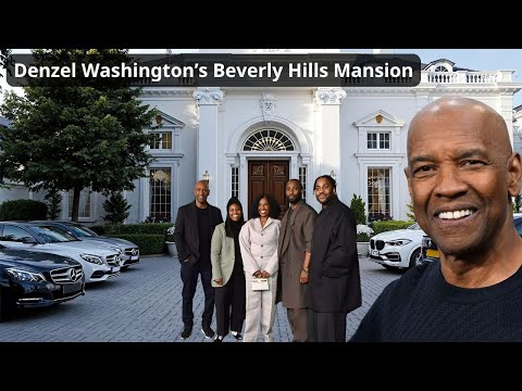 Denzel Washington’s Beverly Hills Mansion–A Hollywood Legend’s Life of Discipline, Legacy & Family