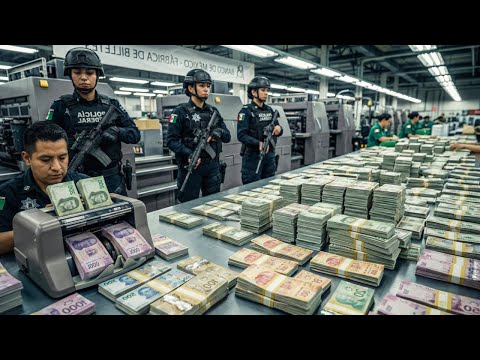 Inside Mexico’s Money Factory: The Peso That Gave the World the “$” Symbol (Full Process)