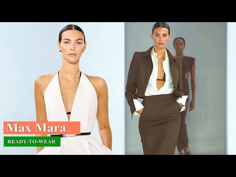 Max Mara Милан мода Весна лето 2025 | Одежда и аксессуары