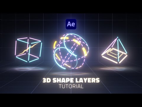 3D Shapes with Shape Layers | No Plugins | After Effects Tutorial