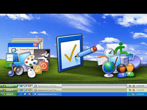 Windows XP - Control Panel.