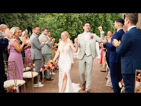 Steffi & Dominiks Traumhochzeit auf Burg Berghausen | Freie Trauung und unvergessliche Party
