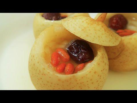 冰糖雪梨這樣燉，潤肺止咳更管用，簡單易學，全家人都愛喝