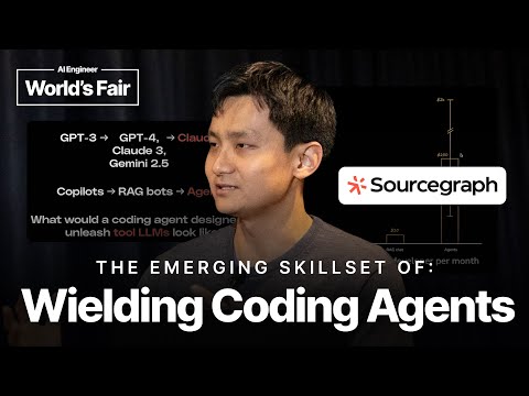 The emerging skillset of wielding coding agents — Beyang Liu, Sourcegraph / Amp