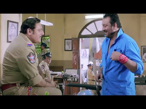 पुलिस वालों को ही रिश्वत देना पड़ता है | Sanjay Dutt | Prakash Raj | Hindi Movie | Policegiri