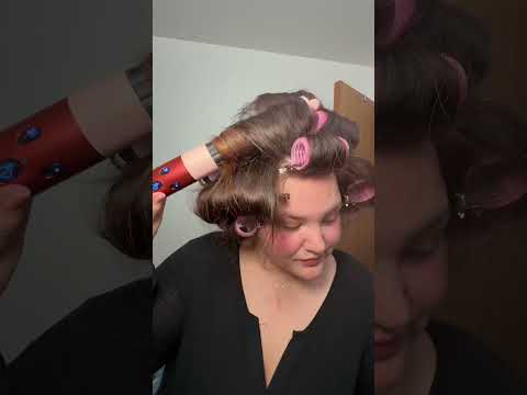 I fear I’m obsessed💖#blowout #hairrollers #hairtutorial #hairvolume #hairstyle #hairtransformation