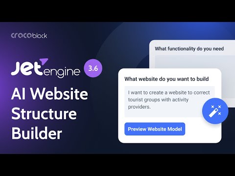 AI Website Structure Builder for WordPress Feature Overview | JetEngine