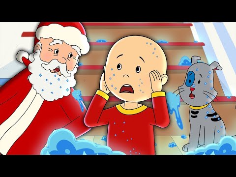 Caillou and Santa | Caillou Cartoon