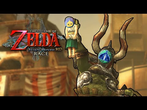 I'm LOSING vs @dannydinosaur  Wrestling Gorons is Next! Zelda Twilight Princess HD RACE