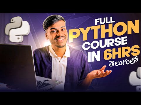 Python language Full Tutorial❤️ for Beginners in Telugu