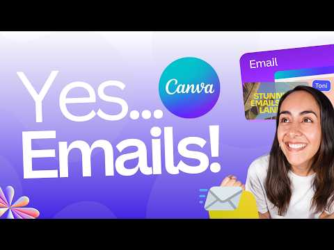 Canva just launched EMAILS (Complete Guide)