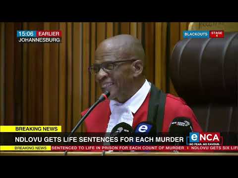 Ndlovu gets life sentences for each murder