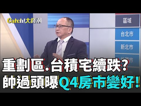 帥過頭曝重劃區危機..這區最危險?房市還沒到底? 量大"直接死亡"? 帥過頭曝北中南"台積宅"恐續跌當心｜【Catch大錢潮】94要賺錢