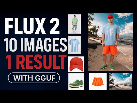 Flux 2 ComfyUI: 4 Workflows (10 Images, GGUF, Low VRAM)