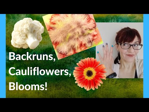 Most Common Watercolor Mistakes (Backruns, Cauliflowers & Blooms!)