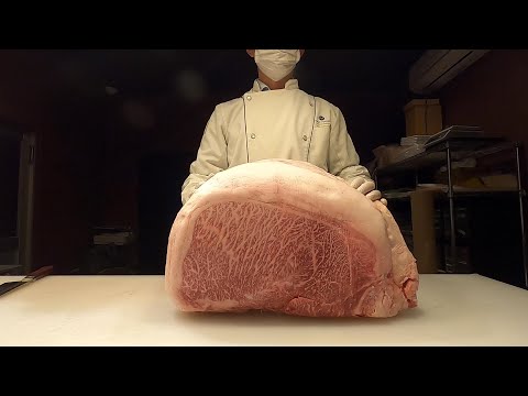 【WAGYU】和牛 ウチモモ 分割法 TopRound Topside 肉磨き