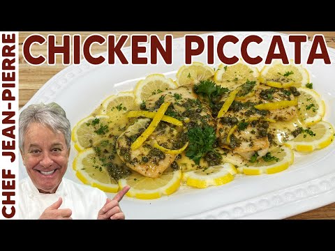 My Lemon Chicken Recipe Chicken Piccata | Chef Jean-Pierre