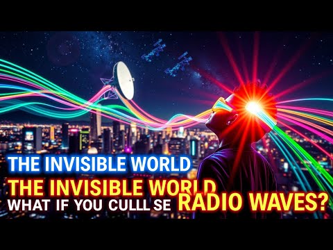 What If You Could See Radio Waves? The Hidden World Around Us! #BrightBoundX #science