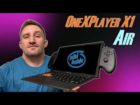 GIGACHAD Gaming Handheld  - OneXPlayer X1 Air !!  (not clickbait title)
