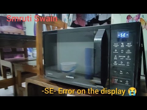 How to fix Samsung microwave SE error code | Easy method | Take A Break