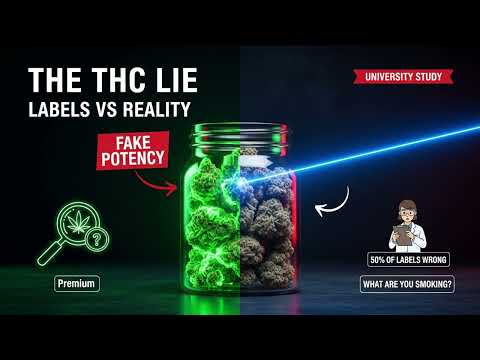 THC Label Deception  Nearly Half of Legal Cannabis Products Overstate Potency, Study Finds