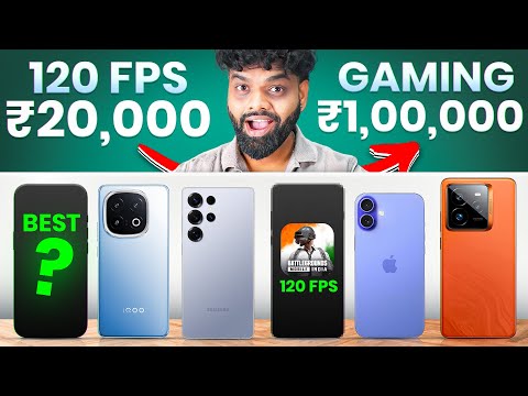 Best Gaming Phones From ₹30K To ₹1Lakh – 90FPS vs 120FPS , Winners & Skips!