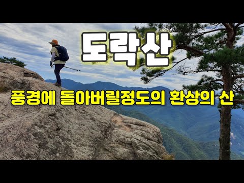[도락산]돌아버릴 정도의 암릉과소나무의 환상의 하모니...