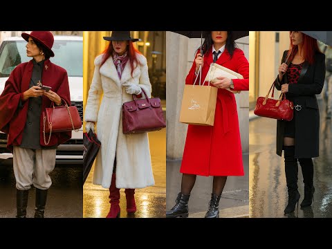WINTER 2025 MILAN FASHION INSPIRATION โ๏ธ ITALIAN OUTFITS STYLE & LUXURY SHOPPING LOOKS