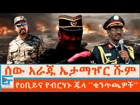 ሰው አራጁ ኤታማዦር ሹም ፤ የዐቢይና የብርሃኑ ጁላ ''ቁንጥጫዎች'' | ETHIO FORUM