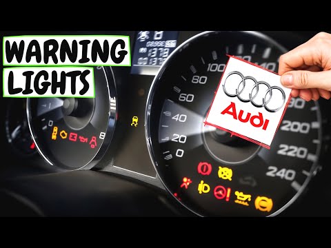 Audi Warning lights Explained: A3, A4, Q5, A1 Flashing, Oil Pressure, EPC, ABS Meanings How fix it?