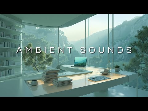 Deep Work Music for Serene Desk Setup | Calm Ambient Sounds for Deep Concentration & Stress Relief