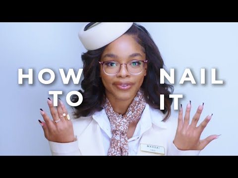 I'm Making My Own Press On Nails! | Mari Beauty by Marsai Martin