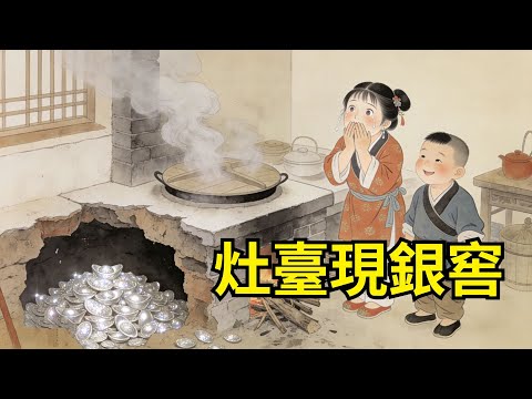 童養媳寒冬河邊撿到個渾身滾燙的棄嬰，自己吃糠咽菜將他養大。男童五歲指日預言：「三日後，地湧金。」 屆時她家竈臺下竟塌出個藏銀窖！【心事郵局】#民間故事#傳統故事#故事頻道#聽書#睡前故事#情感