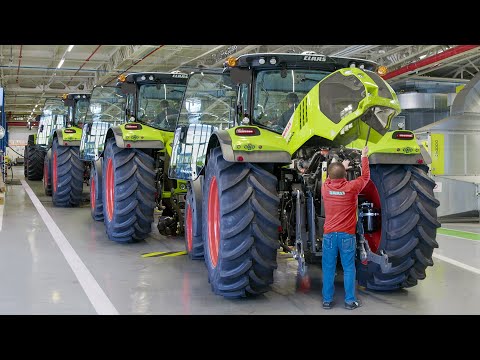 Inside European Factories Building Super Advanced Tractors